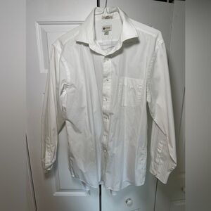 White Haggar dress shirt